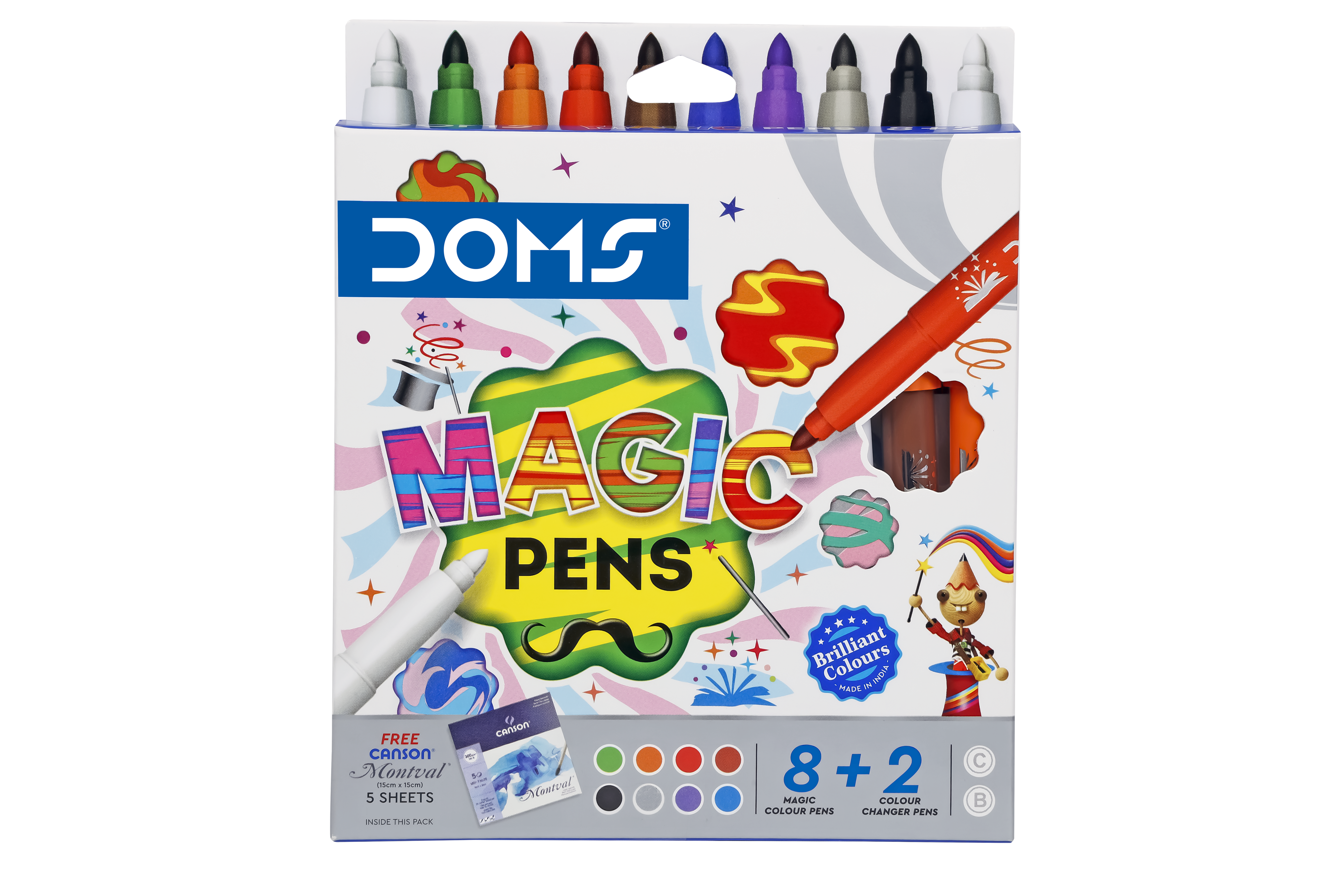 Doms Magic Pens Unboxing Video, Doms New Magic Pens Unboxing And Review, How To Use Doms Magic Pens To Your Art