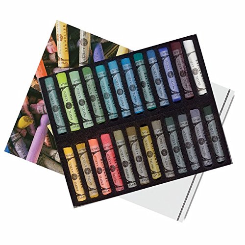 Sennelier Soft Pastels Cardboard Box Set of 80 Half Stick - Assorted Colors