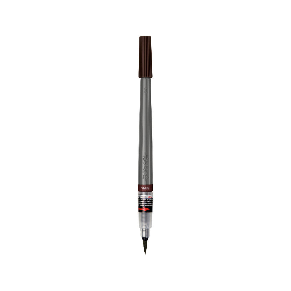 Pentel Colour Brush Pigment Pen 