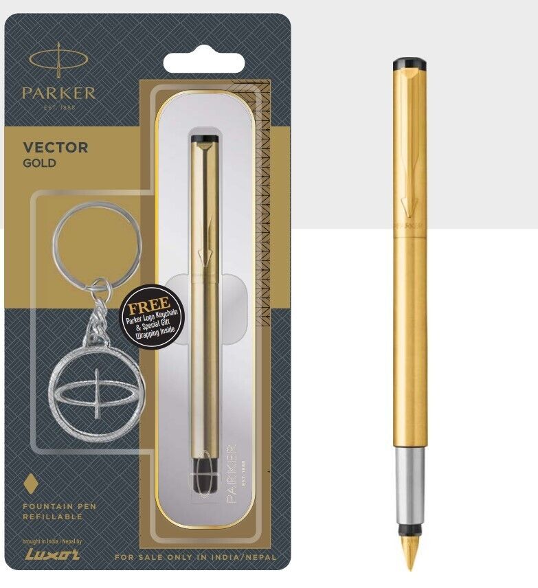 Parker Vector Gold Fountain Pen