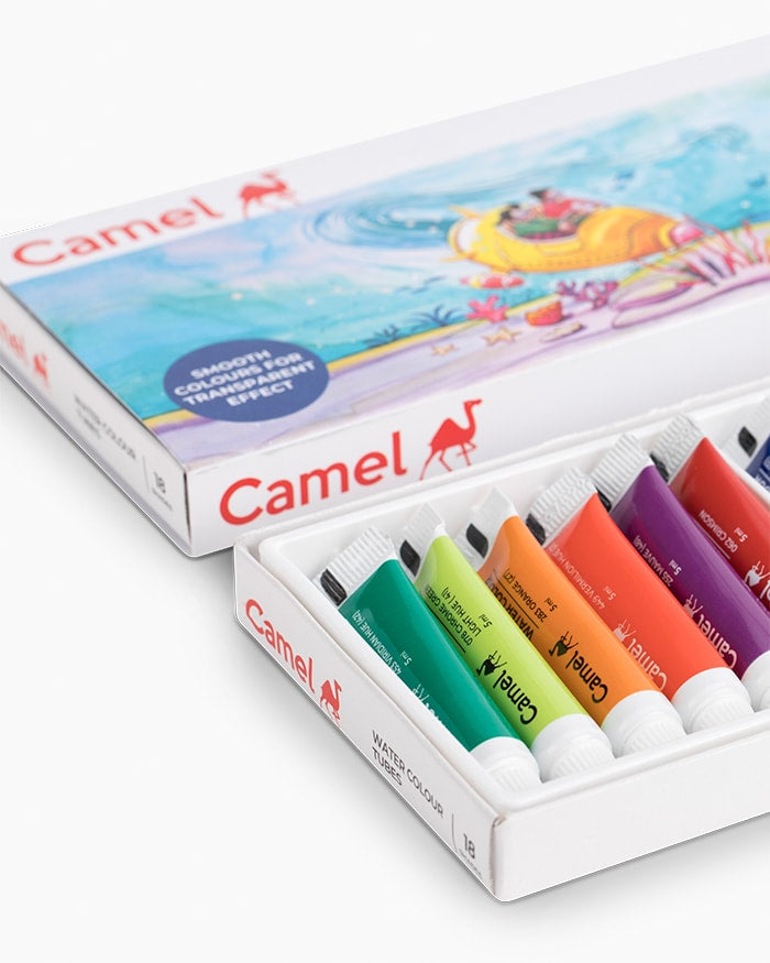 Buy Camel Student Brush Pens Assorted pack of 12 shades Online in India