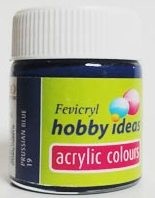 Fevicryl Acrylic Paint - Prussian Blue (19)