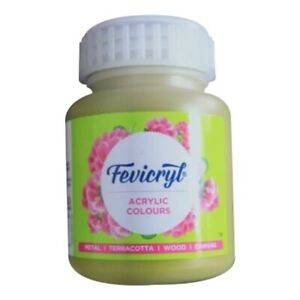 Fevicryl Acrylic Paint - Yellow Ochre (26)