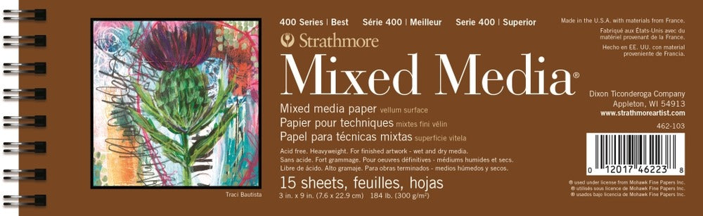 Strathmore 400 Series Mixed Media Pad
