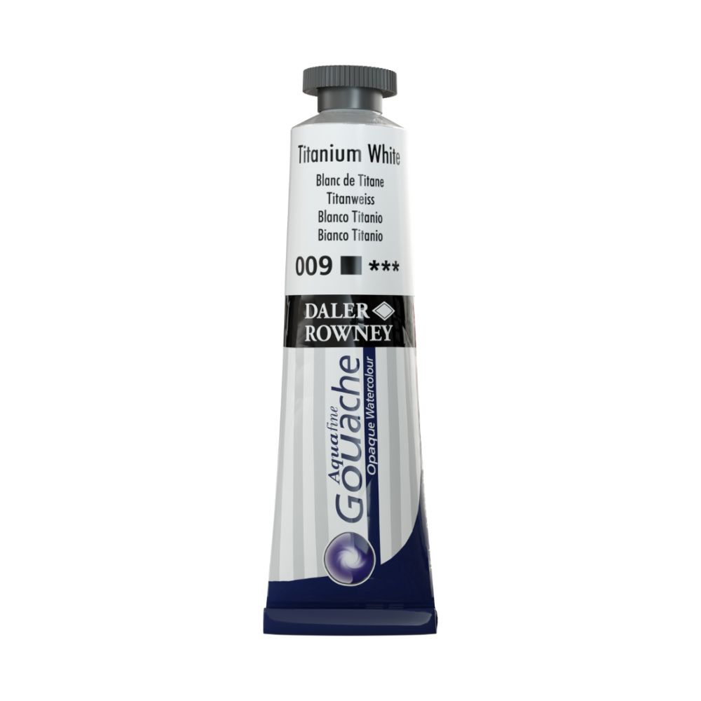 Daler-Rowney Aquafine Watercolour 8ml Titanium White