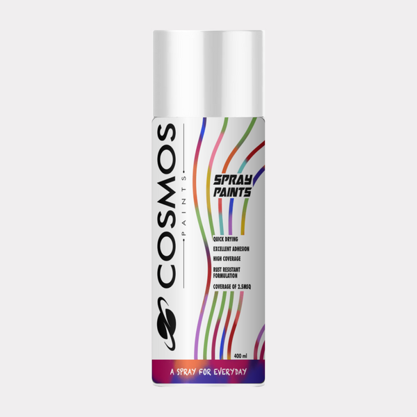 Cosmos Paints - Spray Paint in 1007 Matt White 400ml