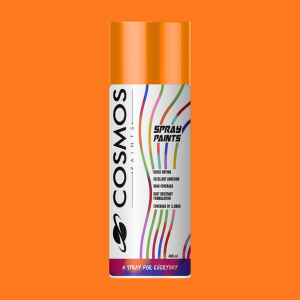 Cosmos Paints - Spray Paints in Fluorescent Sunred 400ml