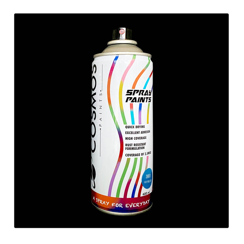 Cosmos Paints - Spray Paint in High Heat Black 400ml