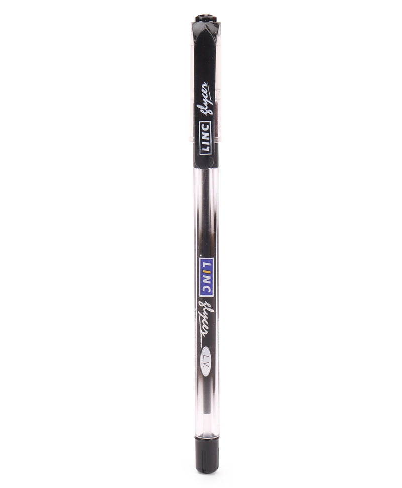 Linc Glycer (0.6 Mm) Ball Pen, Black, (5Pcs) –