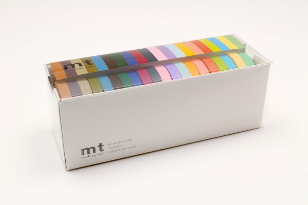 mt Washi Japanese Masking Tape, 7 mm x 10 mtrs Shade – Light & Dark, ( Pack Of 20 )