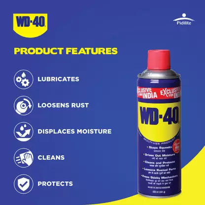 WD40 WD 40 Pack of 5 Rust Removal Solution with Trigger Spray (2100 ml)