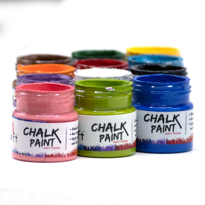 iCraft Chalk Paint Set-12 Shades