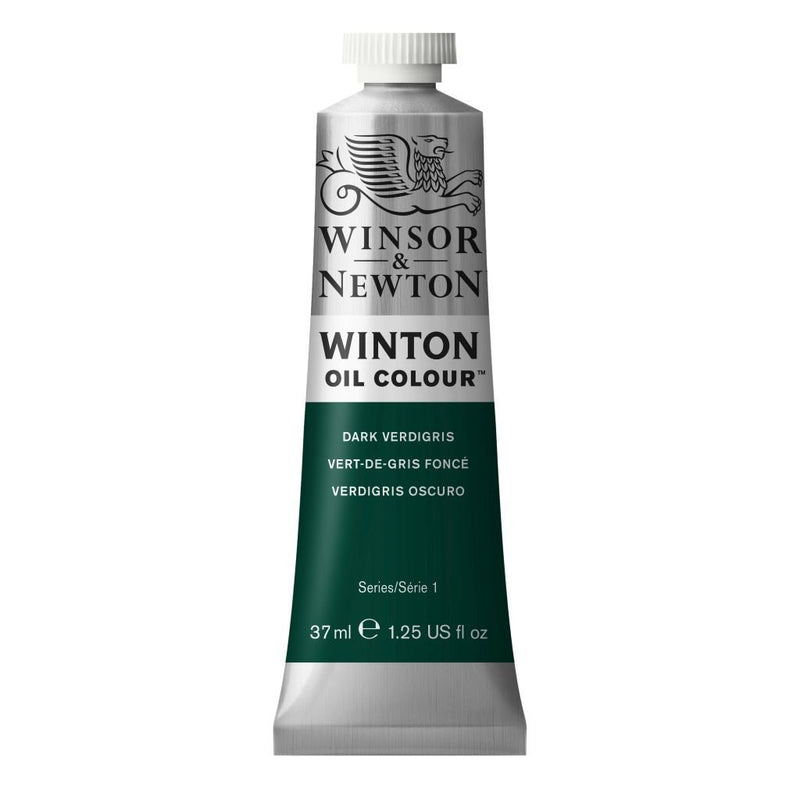 Winsor & Newton Winton Oil Colour, Dark Verdigris (405) - 37 ml