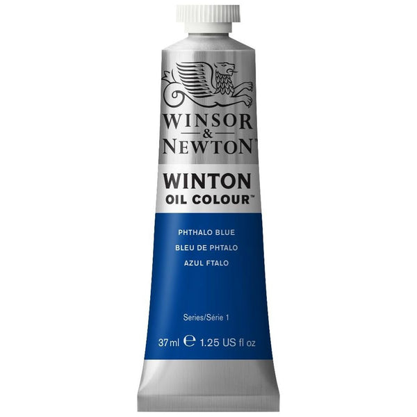 Winsor & Newton Winton Oil Colour, Phthalo Blue (516)  - 37 ml