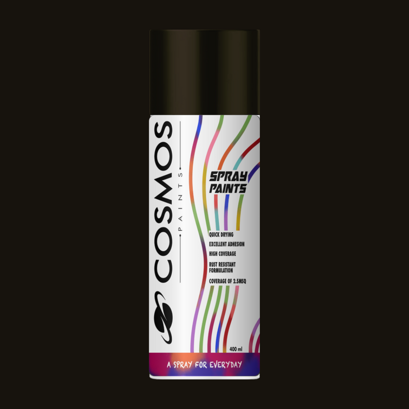 Cosmos Paints - Spray Paint in 141 Deep Brown 200ml