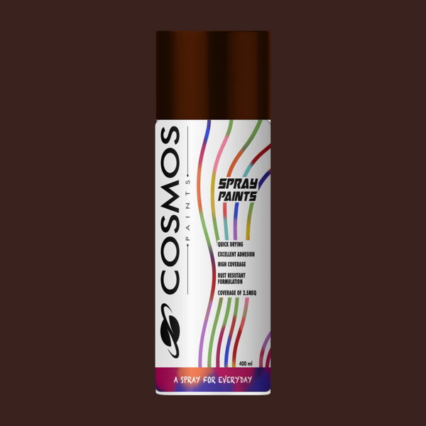 Cosmos Paints - Spray Paint in 142 Anti-Rust Brown 200ml