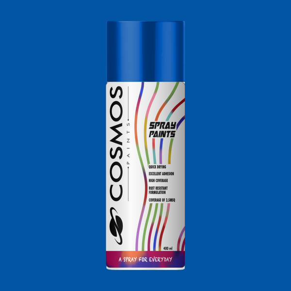 Cosmos Paints - Spray Paint in 168 Royal Blue 400ml