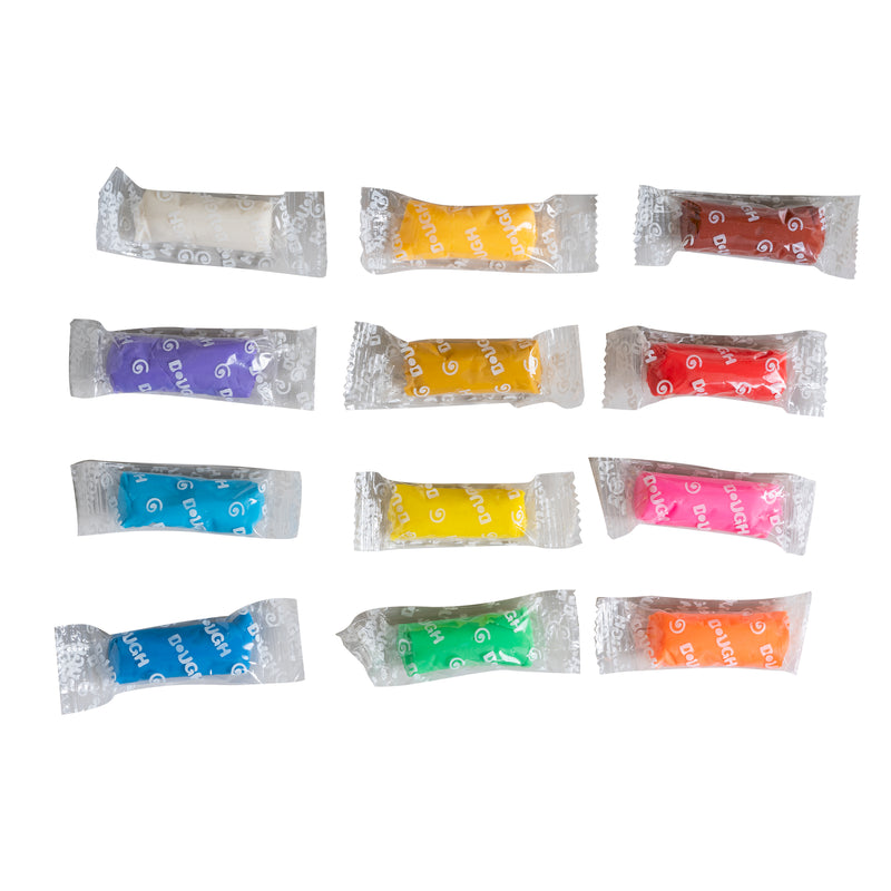 Linc Kolor World Dough 13gm 12 Colors | 3 Moulds, 1 Knife, 1 Roller | Non-Toxic