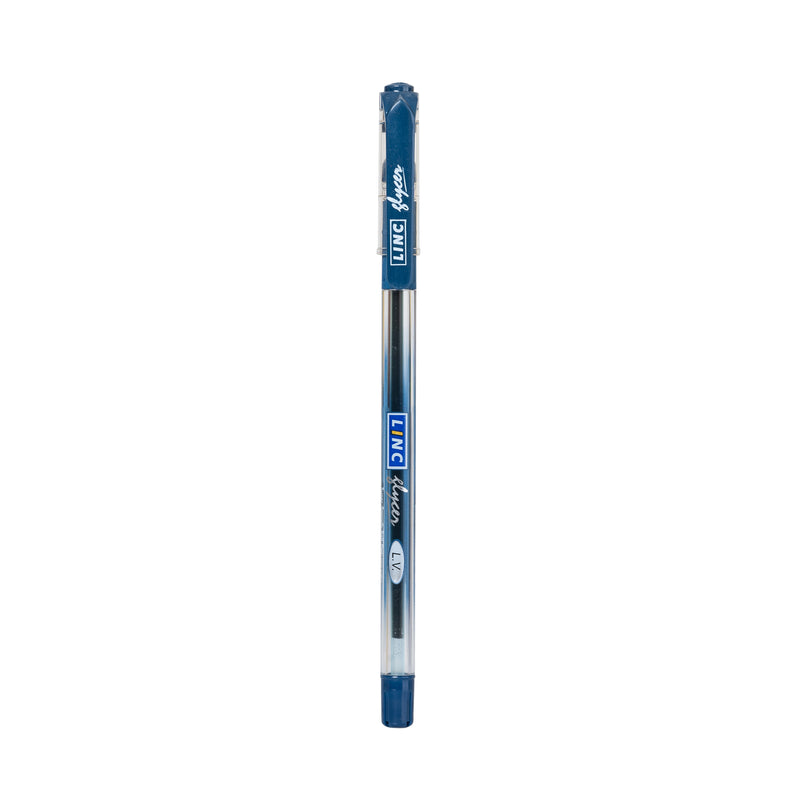 Linc Glycer Assorted Colour Ball Pen (0.6mm, Pack of 10)
