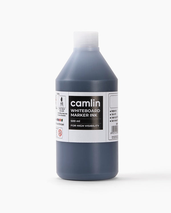 Camlin White Board Marker Ink (500 ml, Black)