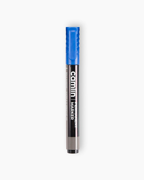 CAMLIN PERMANENT MARKER BLUE, Pack of 10