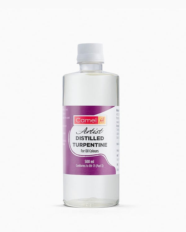 Camel Distilled Turpentine- Individual Bottle of 500ml