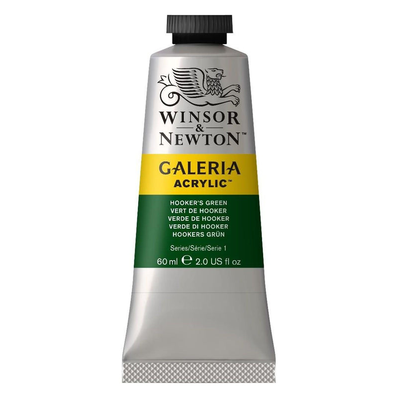 Winsor & Newton Galeria Acrylic Colour - Tube of 60 ML - Hooker's Green (311)