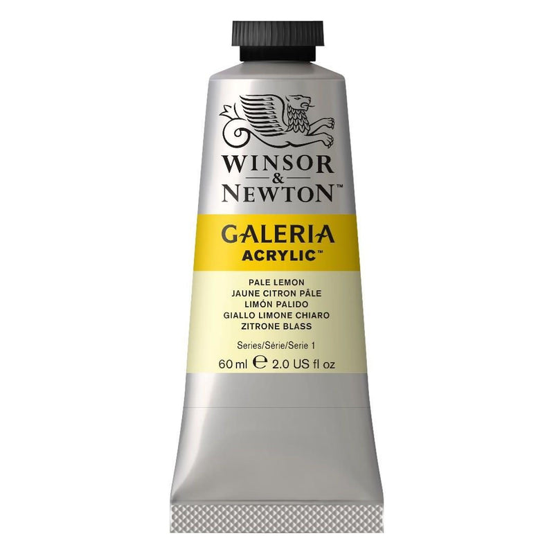 Winsor & Newton Galeria Acrylic Colour - Tube of 60 ML - Pale Lemon (434)