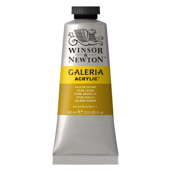 Winsor & Newton Galeria Acrylic Colour - Tube of 60 ML - Yellow Ochre (744)