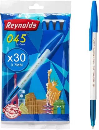 Reynolds Carbure Pack Of 10 Ball Pen (Pack of 10, Ink Color - Blue)