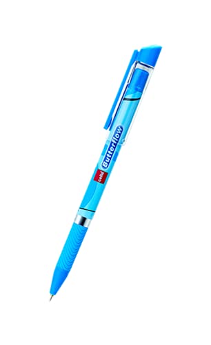 Cello Butterflow Simply Ball Ball Pen (Pack of 40, Ink Color - Blue)