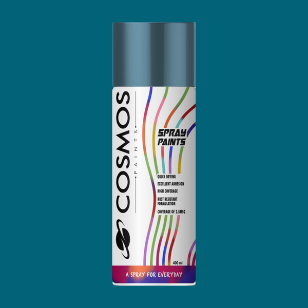 Cosmos Paints - Spray Paint in 21 Medium Blue 400ml