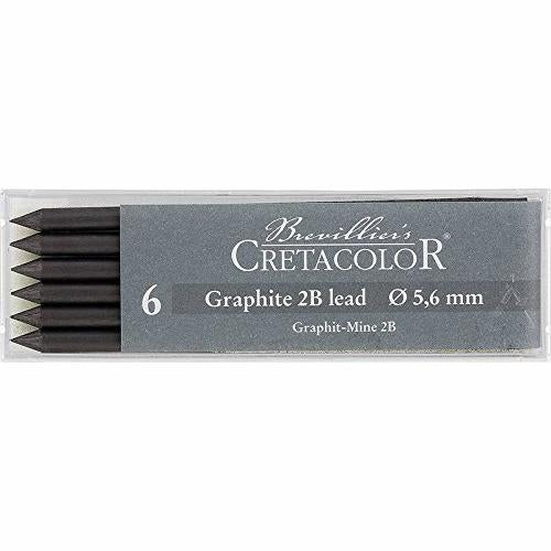 Cretacolor Artists’ Graphite Leads 2B (Set of 6)