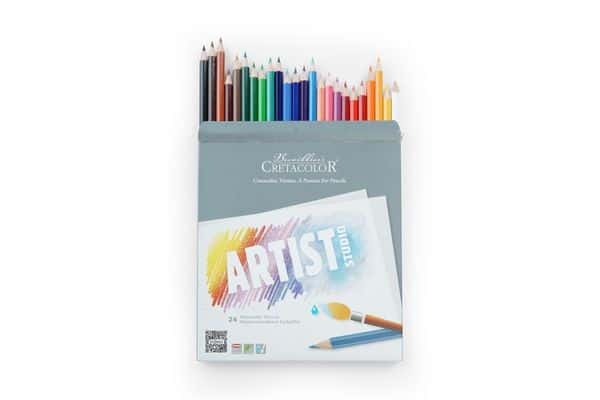 Cretacolor Artists Studio Line Watercolor Pencil Set of 24