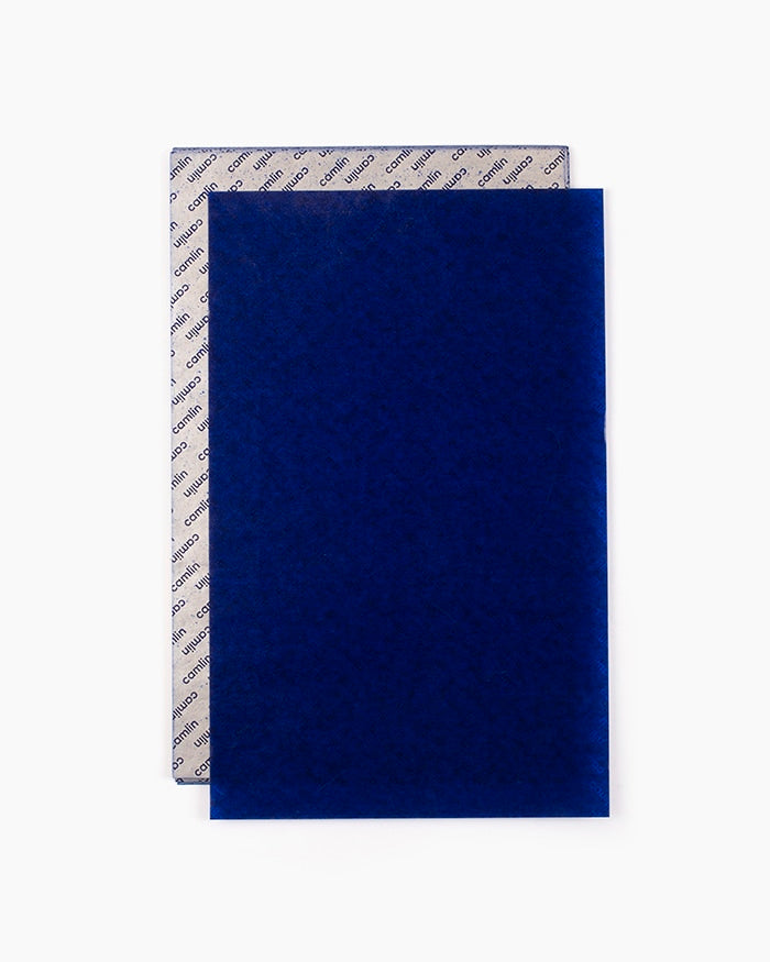 Camlin Carbon Paper Unruled 210mm*330mm 20 gsm Carbon Paper (Set of 1, Blue)