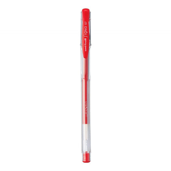 Uniball SIGNO UM-100 Gel Pen (Red Ink, Pack of 2)