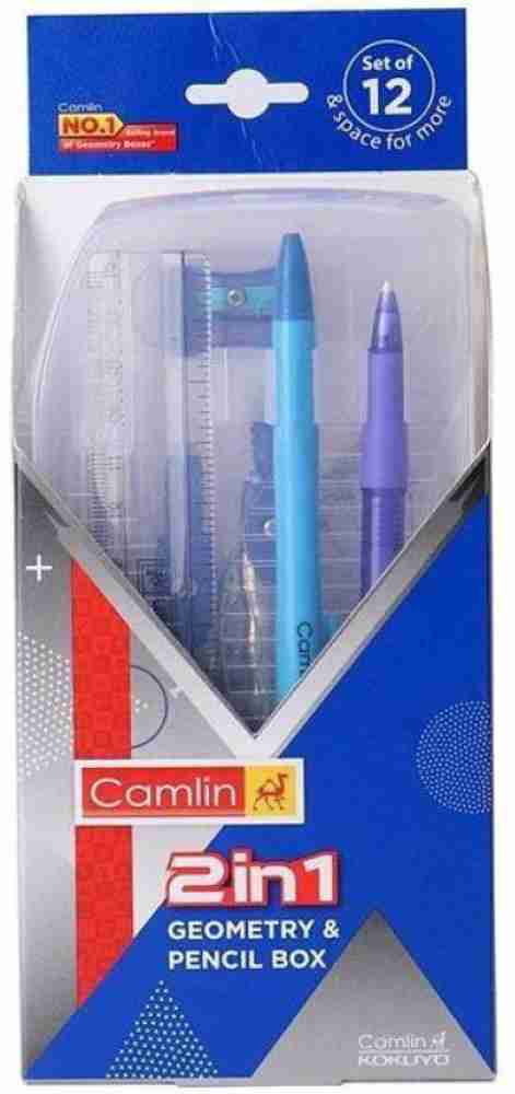 Camlin 2 in1 Geometry Box Geometry Box (White)