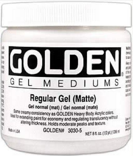 Golden Gel Mediums Regular Gels Matte 236 ML