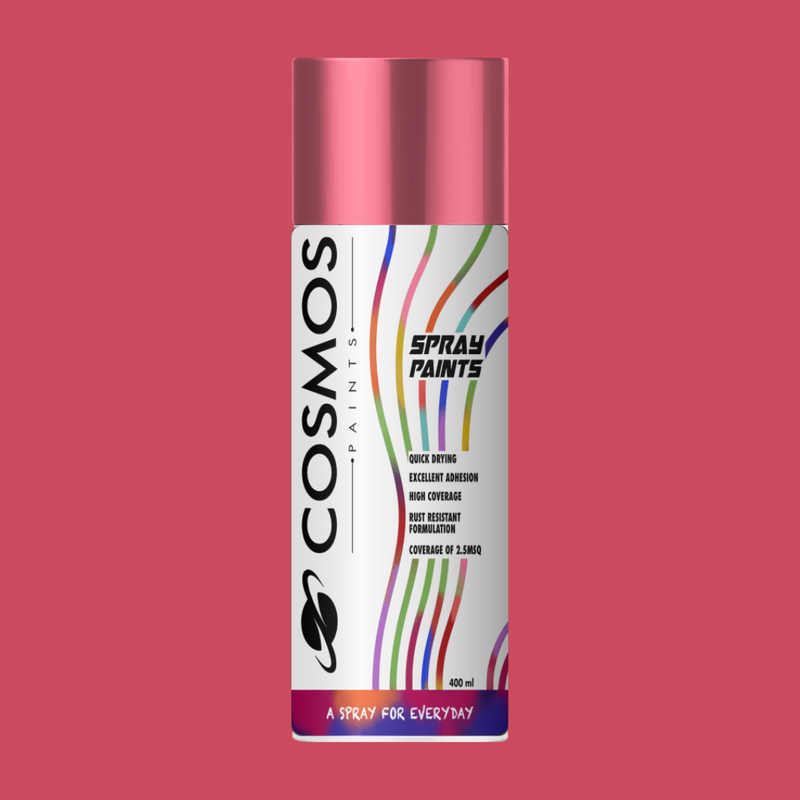 Cosmos Paints - Spray Paint in 30 Peach Red 200ml