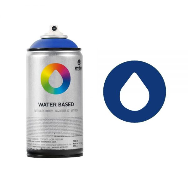 MTN Spain Water Based Spray Paints 300ML – Ultramarine Blue
