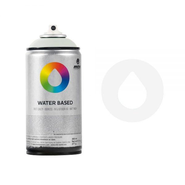 MTN Spain Water Based Spray Paints 300ML – Semitransparent White