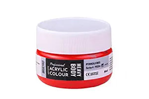 Brustro Professional Artists ’ Heavybody Acrylic Paint 50Ml Pyrrole Red (Sr 4)