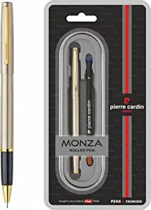 Pierre Cardin Monza Titanium Finish Exclusive Roller Ball Pen Blister Pack