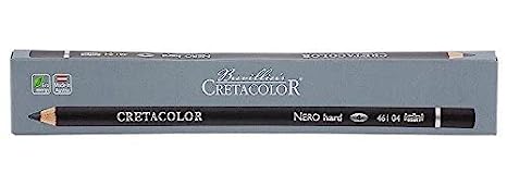 Cretacolor Artists' Nero Pencils Extra Hard (Pack of 6)