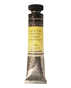 Sennelier l'Aquarelle French Artists' Watercolor 21 ML Nickel Yellow