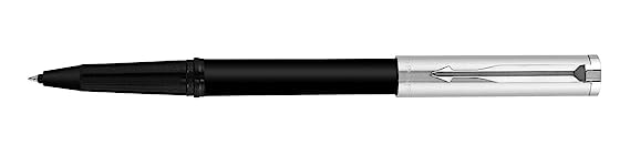 Parker Beta Premium Roller Ball Pen Chrome Trim Silver Finish Cap