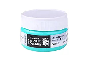 Brustro Professional Artists ’ Heavybody Acrylic Paint 50Ml Aqua Green Light (Sr 2)