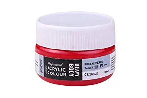 Brustro Professional Artists ’ Heavybody Acrylic Paint 50Ml Brill Aliz (Crim) (Sr 3)