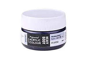 Brustro Professional Artists ’ Heavybody Acrylic Paint 50Ml Prussian Blue (Sr 1)