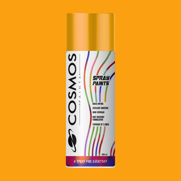 Cosmos Paints - Spray Paint in 31 Deep Yellow 200ml